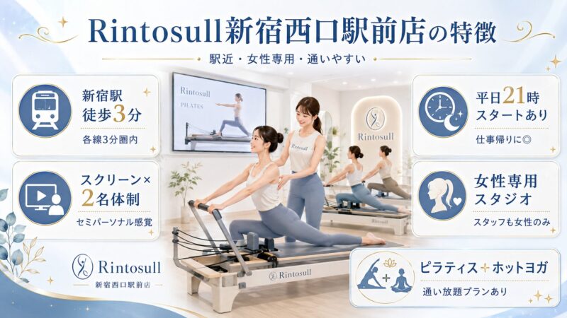新宿西口駅前店の最大の特徴