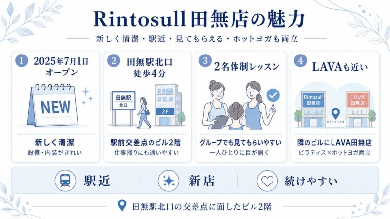 Rintosull田無店の魅力と特徴